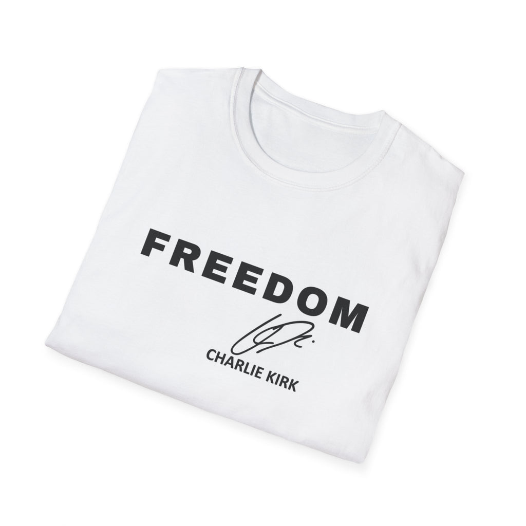 Charlie Kirk Freedom Signature