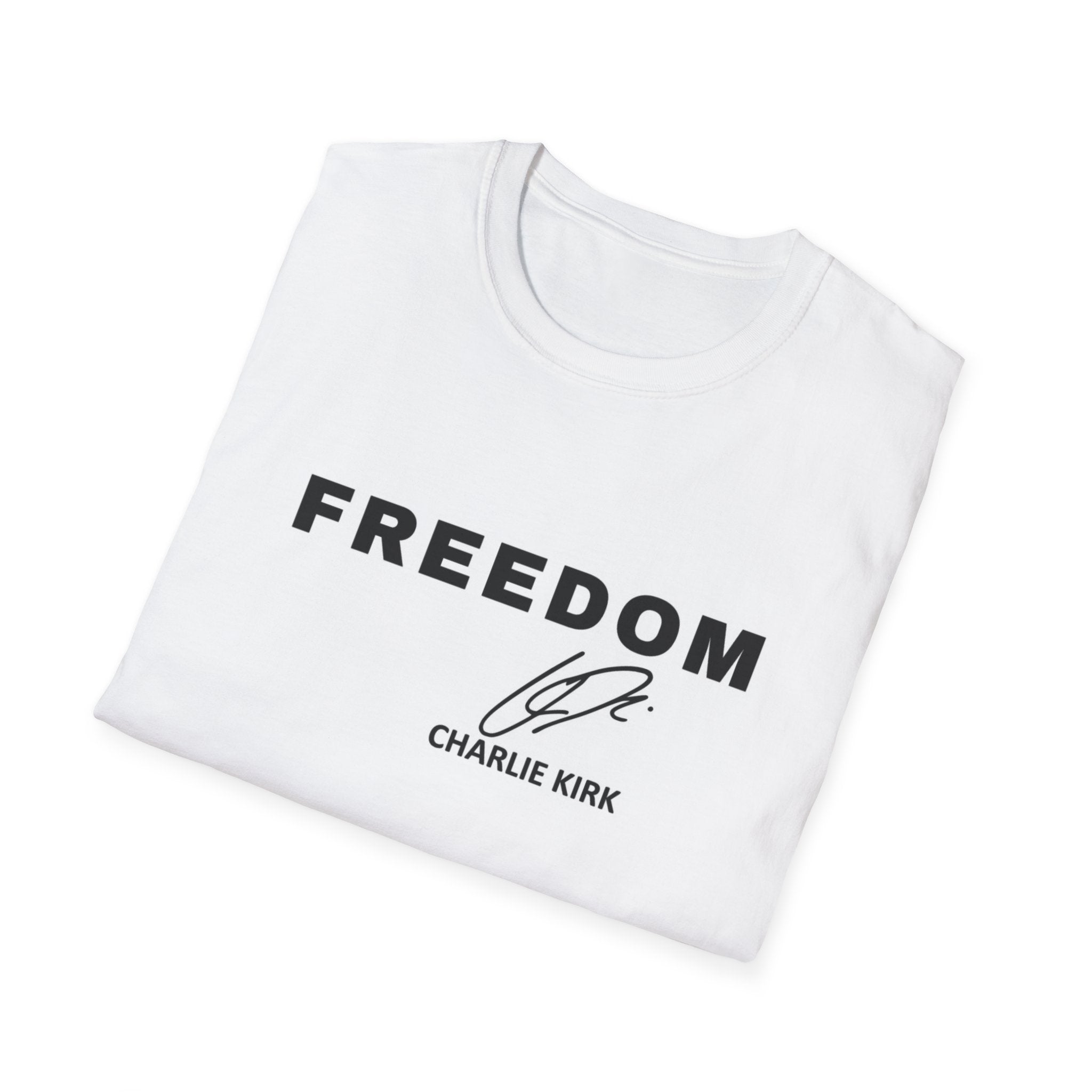 Charlie Kirk Freedom Signature