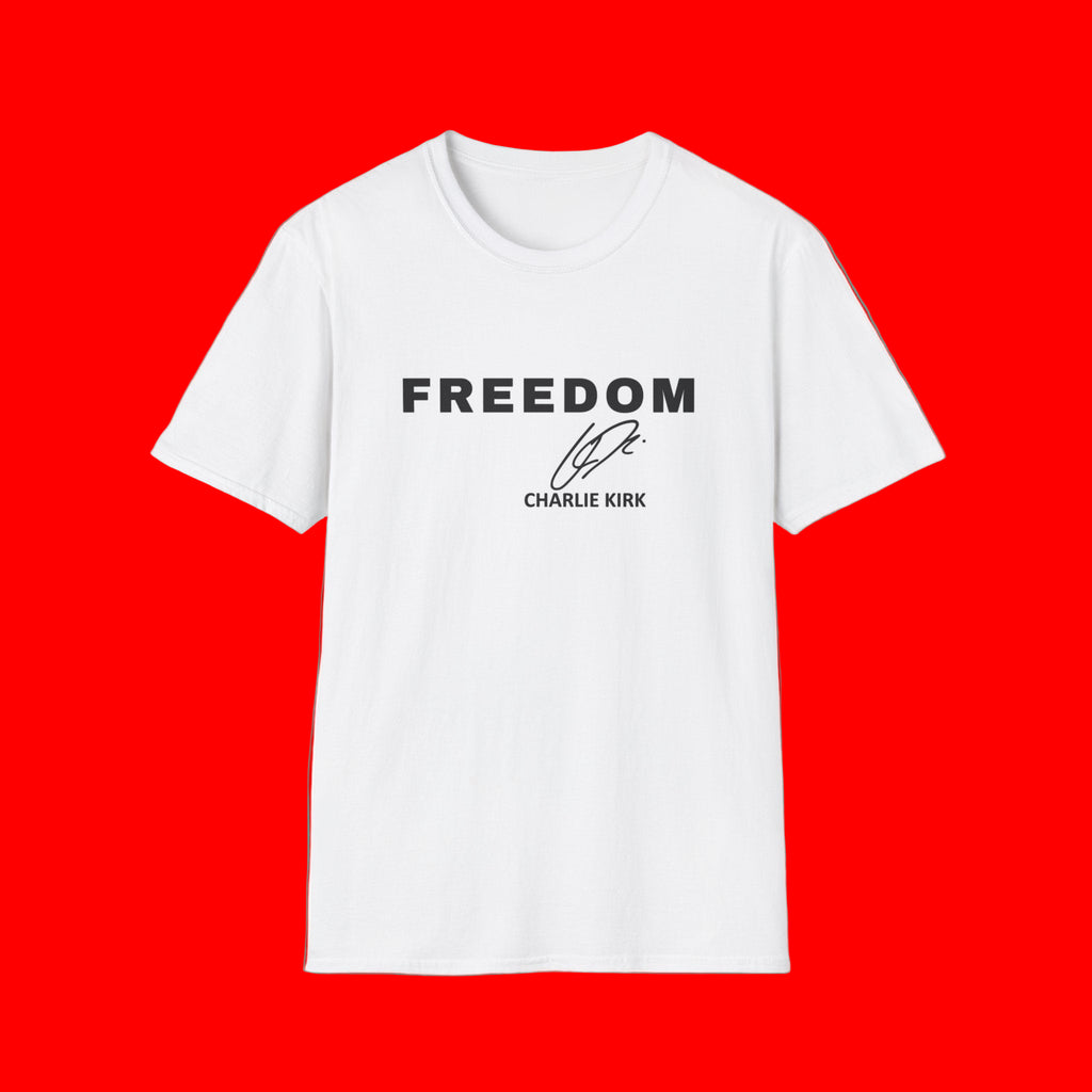 Charlie Kirk Freedom Signature