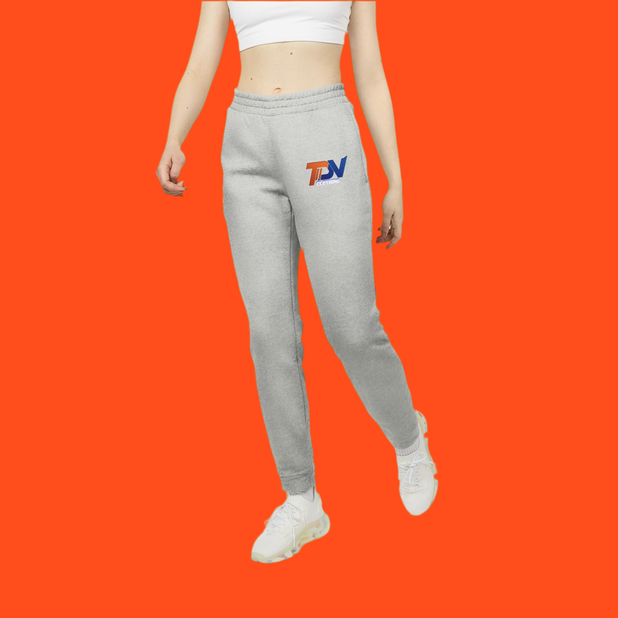 TDV® Adidas Embroidered Joggers