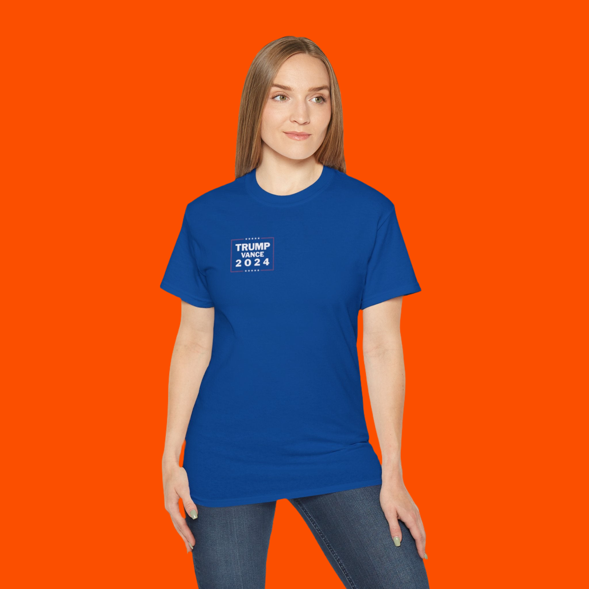 Trump Vance Rally Tee (Blue)