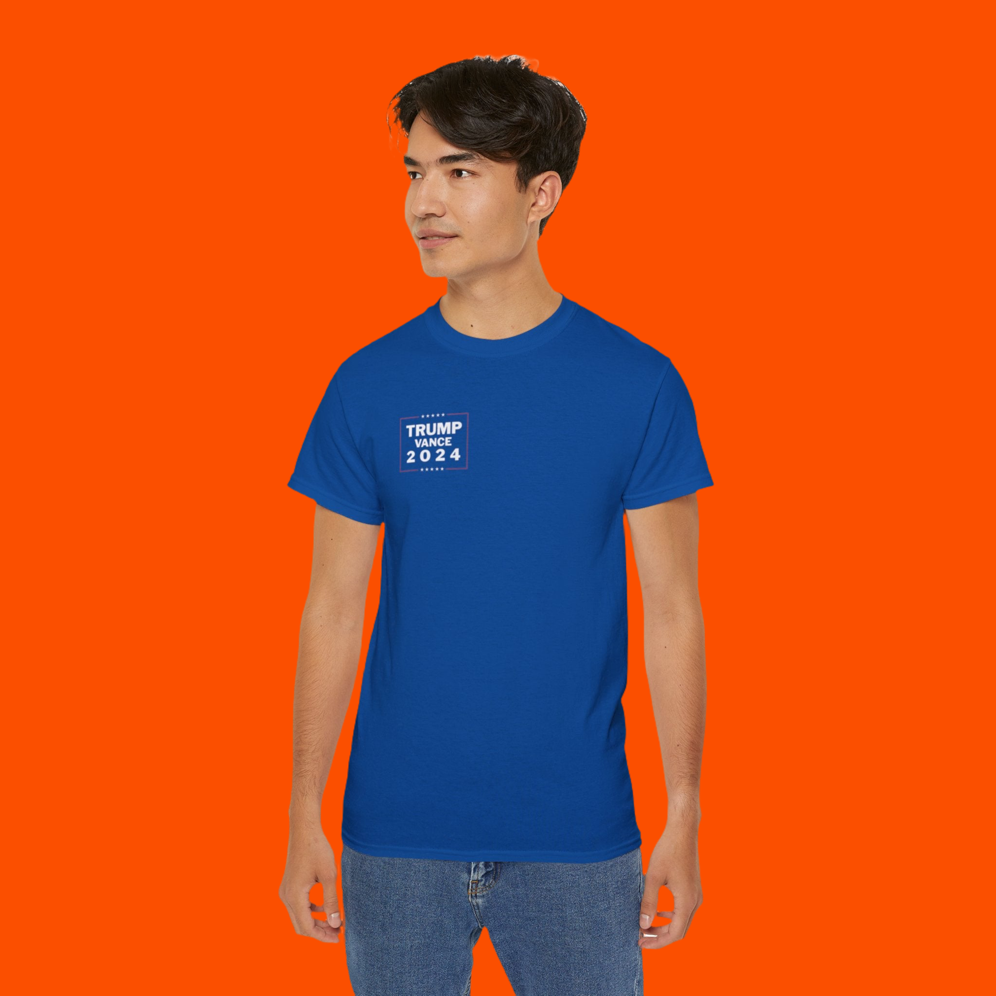 Trump Vance Rally Tee (Blue)