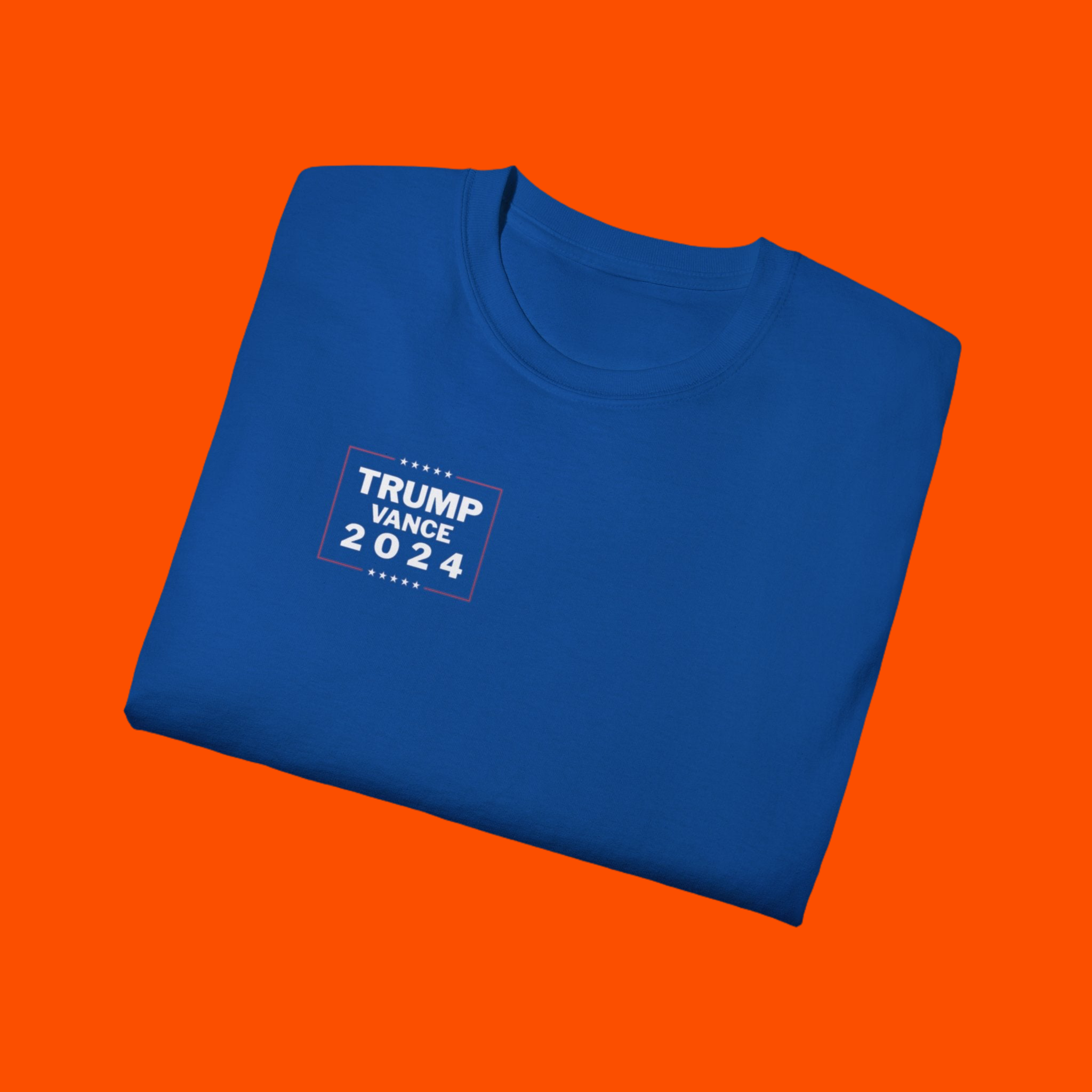 Trump Vance Rally Tee (Blue)